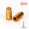 2pc Aluminum Bicycle Tire Valve Cap Ultralight Mountain Road Bike Valve Cap Schrader/Presta Tire Valve Protector MTB Accessories JadeMoghul Inc. 