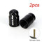 2pc Aluminum Bicycle Tire Valve Cap Ultralight Mountain Road Bike Valve Cap Schrader/Presta Tire Valve Protector MTB Accessories JadeMoghul Inc. 