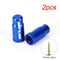 2pc Aluminum Bicycle Tire Valve Cap Ultralight Mountain Road Bike Valve Cap Schrader/Presta Tire Valve Protector MTB Accessories JadeMoghul Inc. 