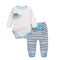 2pcs Baby Girls Boys Clothes Set Long Sleeve Rompers And Pants Roupa Infantil Menina Menino Bebe Newborn Clothing China KF092-blue turtle-9M-JadeMoghul Inc.