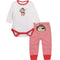 2pcs Baby Girls Boys Clothes Set Long Sleeve Rompers And Pants Roupa Infantil Menina Menino Bebe Newborn Clothing China KF092-pirate monkey-9M-JadeMoghul Inc.