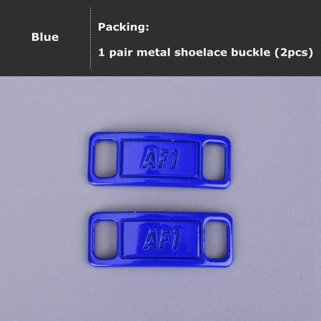 2pcs/pair AF1 Shoelaces buckle Shoelace Buckle Metal Shoelaces Accessories Metal Lace Lock DIY Sneaker Kits Metal Lace Buckle AExp