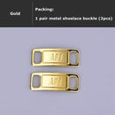 2pcs/pair AF1 Shoelaces buckle Shoelace Buckle Metal Shoelaces Accessories Metal Lace Lock DIY Sneaker Kits Metal Lace Buckle AExp