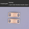 2pcs/pair AF1 Shoelaces buckle Shoelace Buckle Metal Shoelaces Accessories Metal Lace Lock DIY Sneaker Kits Metal Lace Buckle AExp