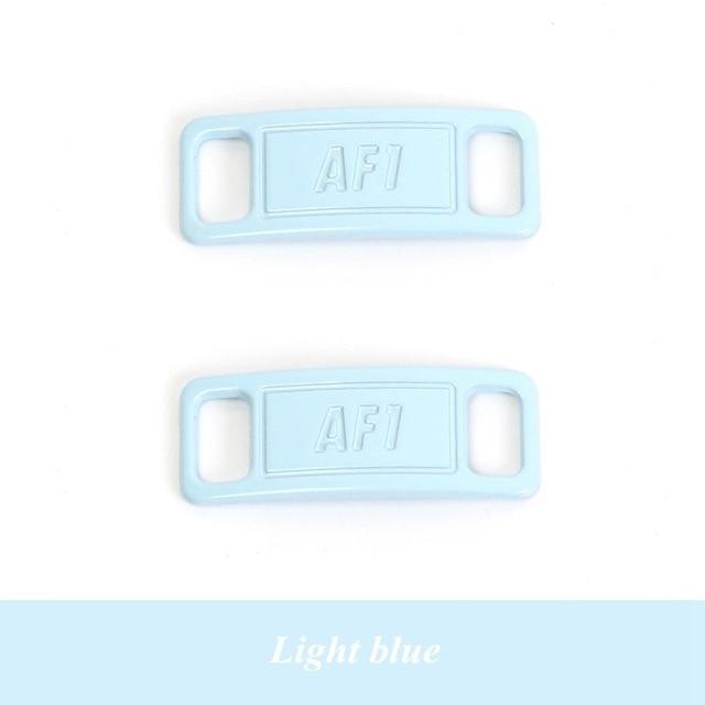 2pcs/pair AF1 Shoelaces buckle Shoelace Buckle Metal Shoelaces Accessories Metal Lace Lock DIY Sneaker Kits Metal Lace Buckle AExp