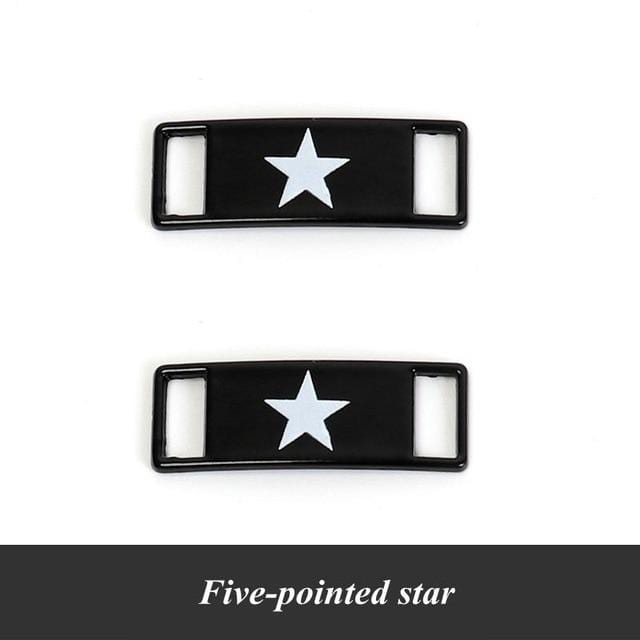 2pcs/pair AF1 Shoelaces buckle Shoelace Buckle Metal Shoelaces Accessories Metal Lace Lock DIY Sneaker Kits Metal Lace Buckle JadeMoghul Inc. 