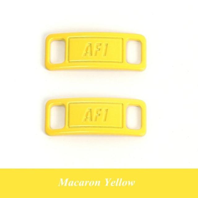 2pcs/pair AF1 Shoelaces buckle Shoelace Buckle Metal Shoelaces Accessories Metal Lace Lock DIY Sneaker Kits Metal Lace Buckle JadeMoghul Inc. 