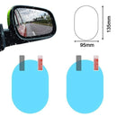 2pcs set car rearview mirror waterproof sticker window transparent film Anti fog anti-glare window foil auto protective stickers JadeMoghul Inc. 