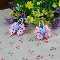 2pcs/Set Cute Hair Clips For Girls Glitter Rainbow Felt Fabric Flowers Hairpins Cat Ears Bunny Barrettes Kids Hair Accessories AExp