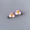 2pcs/Set Cute Hair Clips For Girls Glitter Rainbow Felt Fabric Flowers Hairpins Cat Ears Bunny Barrettes Kids Hair Accessories AExp