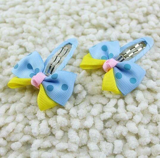 2pcs/Set Cute Hair Clips For Girls Glitter Rainbow Felt Fabric Flowers Hairpins Cat Ears Bunny Barrettes Kids Hair Accessories AExp