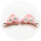 2pcs/Set Cute Hair Clips For Girls Glitter Rainbow Felt Fabric Flowers Hairpins Cat Ears Bunny Barrettes Kids Hair Accessories AExp