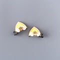 2pcs/Set Cute Hair Clips For Girls Glitter Rainbow Felt Fabric Flowers Hairpins Cat Ears Bunny Barrettes Kids Hair Accessories AExp