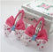 2pcs/Set Cute Hair Clips For Girls Glitter Rainbow Felt Fabric Flowers Hairpins Cat Ears Bunny Barrettes Kids Hair Accessories JadeMoghul Inc. 