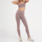 2PCS/Set Seamless Fitness Women Yoga Suit High Stretchy Workout Sport Set Padded Sports Bra High Waist Sports Legging Gym AExp