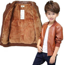 3-11Yrs Baby Boys&Girls Cotton Winter Fashion Jacket&Outwear,Children Korean Cotton-padded Jacket,Boys fur Winter Warm Coat-as picture 2-4T-JadeMoghul Inc.