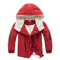 3-11Yrs Baby Boys&Girls Cotton Winter Fashion Jacket&Outwear,Children Korean Cotton-padded Jacket,Boys fur Winter Warm Coat-as picture-4T-JadeMoghul Inc.
