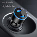 3.1A LED Display USB Phone Charger Car-Charger for Xiaomi Samsung For iPhone 11 Pro 7 8 Plus Mobile Phone Adapter Car Charger AExp