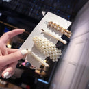 3/4/5pcs/Set Women Girls Elegant Full Pearls Geometric Hair Clips Sweet Hair Ornament Hairpin Barrette Headband Hair Accessories AExp