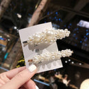 3/4/5pcs/Set Women Girls Elegant Full Pearls Geometric Hair Clips Sweet Hair Ornament Hairpin Barrette Headband Hair Accessories AExp