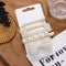 3/4/5pcs/Set Women Girls Elegant Full Pearls Geometric Hair Clips Sweet Hair Ornament Hairpin Barrette Headband Hair Accessories AExp