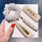 3/4/5pcs/Set Women Girls Elegant Full Pearls Geometric Hair Clips Sweet Hair Ornament Hairpin Barrette Headband Hair Accessories AExp