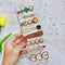 3/4/5pcs/Set Women Girls Elegant Full Pearls Geometric Hair Clips Sweet Hair Ornament Hairpin Barrette Headband Hair Accessories AExp