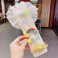 3/5pcs/Set New Girls Cute Rainbow Star Flower Hairpins Children Sweet Hair Clips Barrette Hair Ornament Fashion Hair Accessories AExp