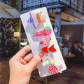 3/5pcs/Set New Girls Cute Rainbow Star Flower Hairpins Children Sweet Hair Clips Barrette Hair Ornament Fashion Hair Accessories AExp