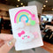 3/5pcs/Set New Girls Cute Rainbow Star Flower Hairpins Children Sweet Hair Clips Barrette Hair Ornament Fashion Hair Accessories AExp