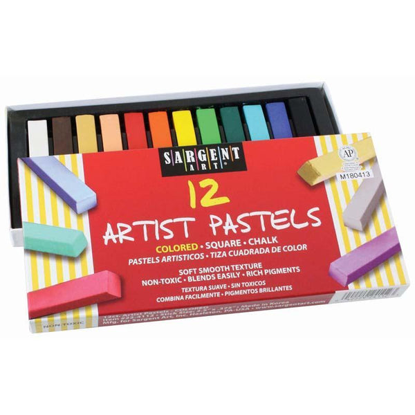 (3 BX) ASSORTED COLOR ARTISTS CHALK-Arts & Crafts-JadeMoghul Inc.