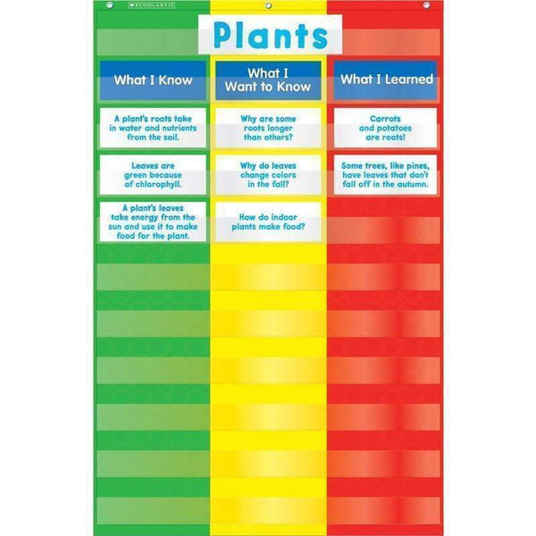 3 COLUMN CHART POCKET CHART-Learning Materials-JadeMoghul Inc.