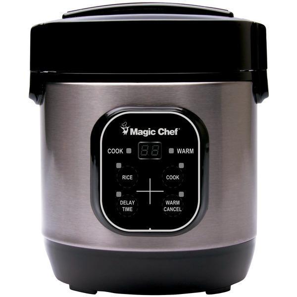 3-Cup Stainless Steel Rice Cooker-Small Appliances & Accessories-JadeMoghul Inc.