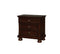 3 Drawer Wooden Night Stand In Cherry Brown-Nightstand-Brown-Solid Wood and Wood Veneer-JadeMoghul Inc.