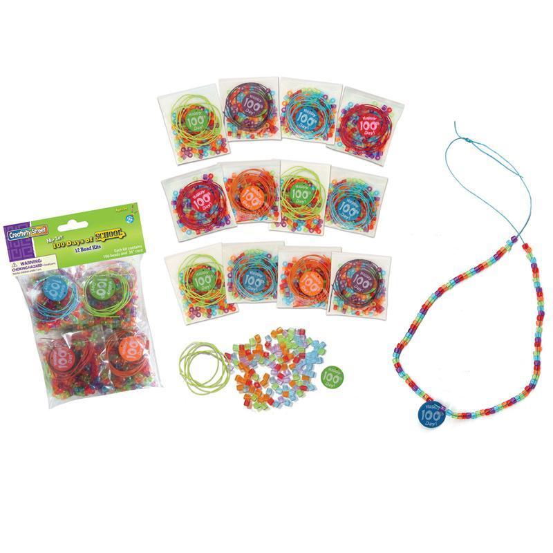 (3 EA) 100 DAYS BEAD KITS-Arts & Crafts-JadeMoghul Inc.