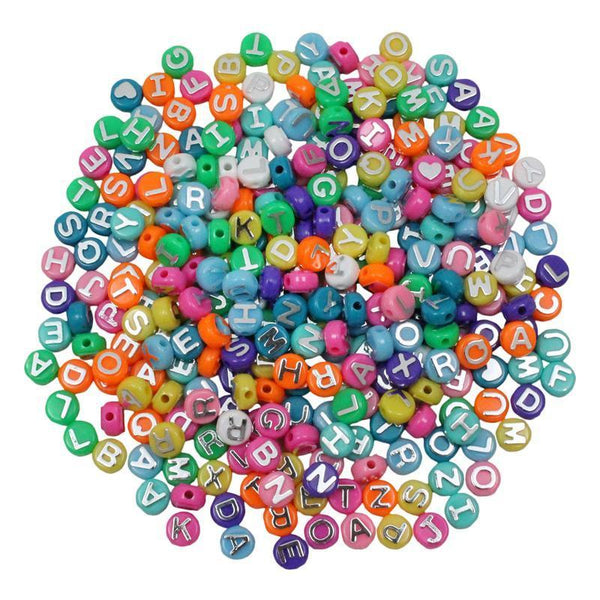 (3 EA) ABC BEADS 80 PER PK-Arts & Crafts-JadeMoghul Inc.