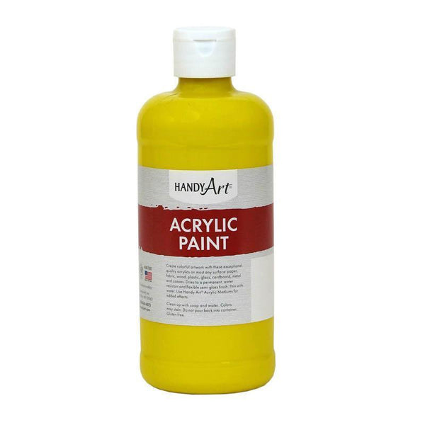 (3 EA) ACRYLIC PAINT 16 OZ CHROME-Arts & Crafts-JadeMoghul Inc.