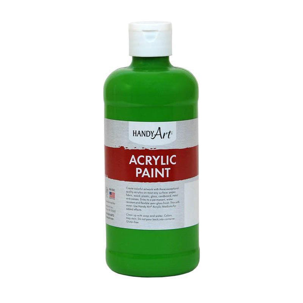 (3 EA) ACRYLIC PAINT 16 OZ LIGHT-Arts & Crafts-JadeMoghul Inc.