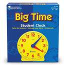 (3 EA) BIG TIME CLOCK STUDENT 12 HR-Learning Materials-JadeMoghul Inc.