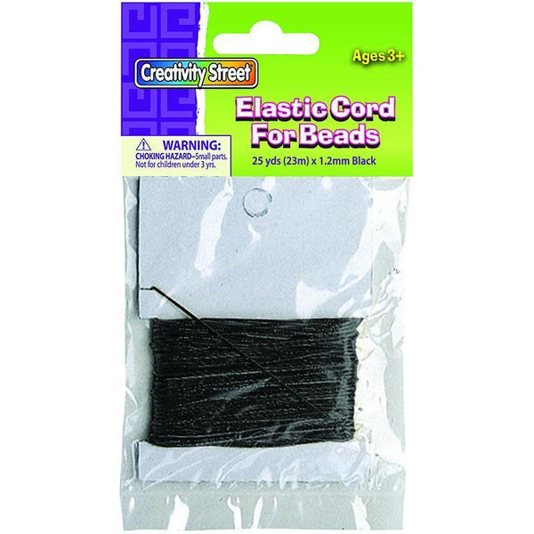 (3 EA) BLACK ELASTIC CORD-Arts & Crafts-JadeMoghul Inc.