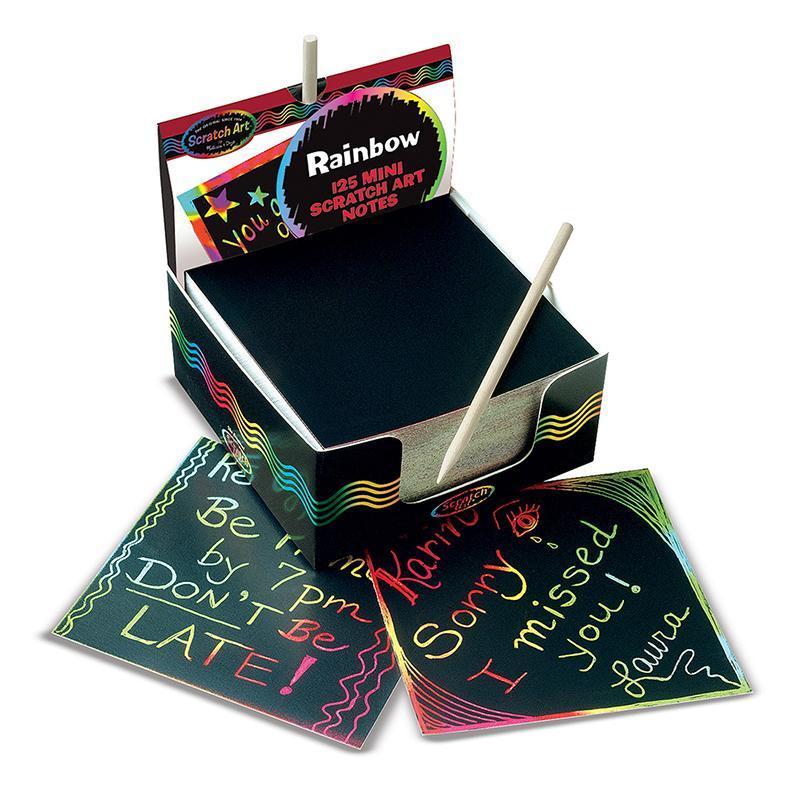 (3 EA) BOX OF RAINBOW MINI NOTES-Toys & Games-JadeMoghul Inc.