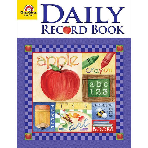(3 EA) DAILY RECORD BOOK SCHOOL-Learning Materials-JadeMoghul Inc.