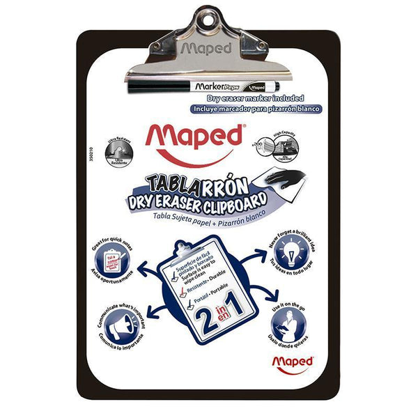 (3 Ea) Dry Erase Clipboard-Learning Materials-JadeMoghul Inc.