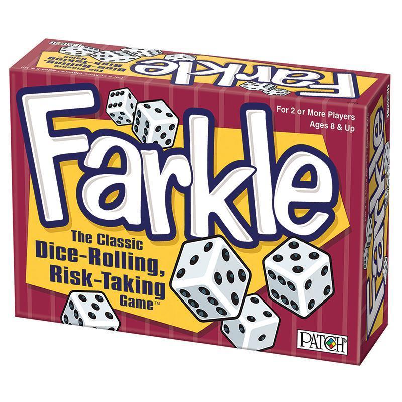 (3 EA) FARKLE THE CLASSIC DICE ROLL-Learning Materials-JadeMoghul Inc.