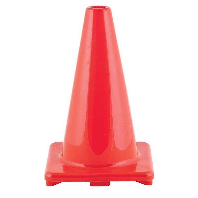 (3 EA) FLEXIBLE VINYL CONE 12IN ORN-Toys & Games-JadeMoghul Inc.