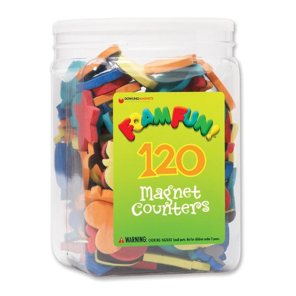 (3 EA) FOAM FUN MAGNET COUNTERS-Learning Materials-JadeMoghul Inc.