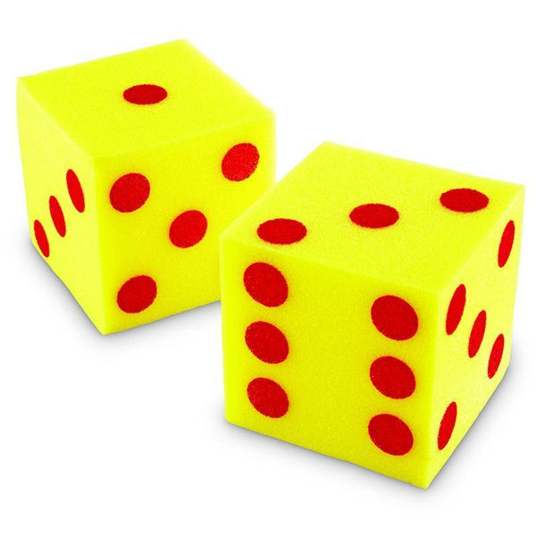 (3 EA) GIANT 5IN SOFT CUBES DOT-Learning Materials-JadeMoghul Inc.