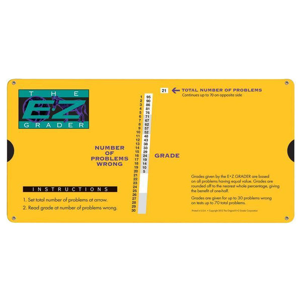 (3 EA) LARGE PRINT E-Z GRADER-Learning Materials-JadeMoghul Inc.