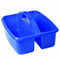 (3 EA) LARGE UTILITY CADDY BLUE-Arts & Crafts-JadeMoghul Inc.