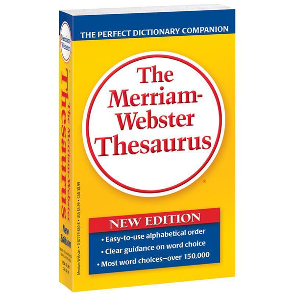 (3 EA) MERRIAM WEBSTERS THESAURUS-Learning Materials-JadeMoghul Inc.